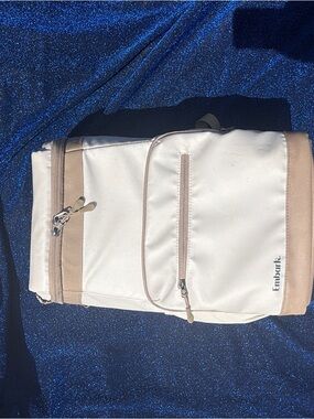 Embark Cream & Tan Backpack